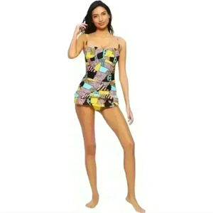 Disney's Tim Burton "The Nightmare Before Christmas" Sally Ruffle Swimsuit Small